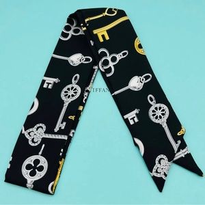 Tiffany & Co Keys Silk Ribbon Scarf